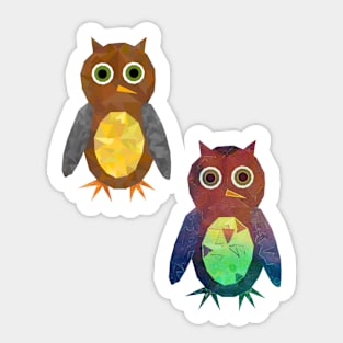 owls Sticker